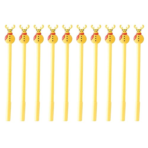 YUGSHNKFC Gerader Flüssiggelstift, flüssiger Tintenroller, 0,5 mm, flüssiger Kugelschreiber, schnelltrocknender Stift zum Schreiben YUGSHNKFC Gerader Flüssiggelstift, flüssiger Tintenroller, 0,5 mm, flüssiger Kugelschreiber, schnelltrocknender Stift zum Schreiben von YUGSHNKFC