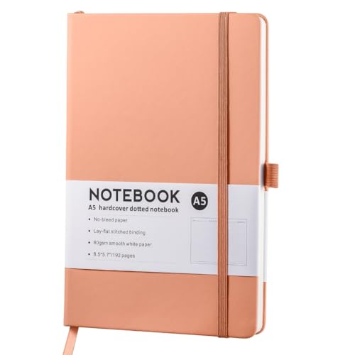 YUGSHNKFC Hardcover-Notizbuch, 192 Seiten, breit liniert, Leder, College, liniert, Business-Notizblöcke für Büro, Schule, 216 x 145 mm von YUGSHNKFC