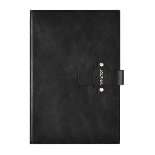 YUGSHNKFC Hardcover-Notizbuch, 224 Seiten, breit liniert, Leder, College, liniert, Business-Notizblöcke für Büro, Schule, 143 x 213 mm YUGSHNKFC Hardcover-Notizbuch, 224 Seiten, breit liniert, Leder, College, liniert, Business-Notizblöcke für Büro, Schule, 143 x 213 mm von YUGSHNKFC
