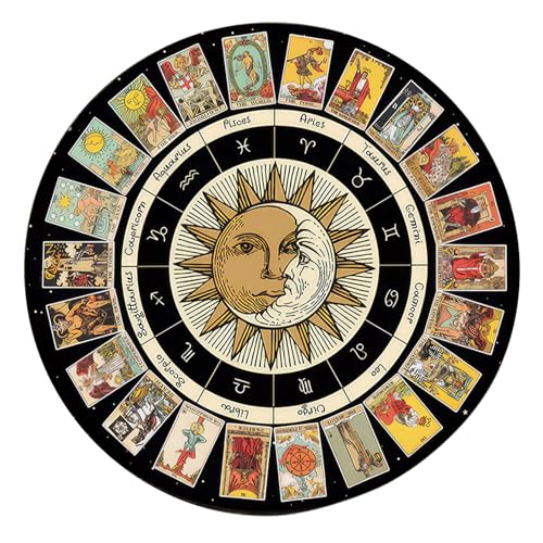 YUGSHNKFC Heilungen Steinenergiegeneratoren Altäre Tarot Tarot Kartenmuster Altäre Tarotkartenpolster Wirchelne Pendel Zeremonie Matte YUGSHNKFC Heilungen Steinenergiegeneratoren Altäre Tarot Tarot Kartenmuster Altäre Tarotkartenpolster Wirchelne Pendel Zeremonie Matte von YUGSHNKFC