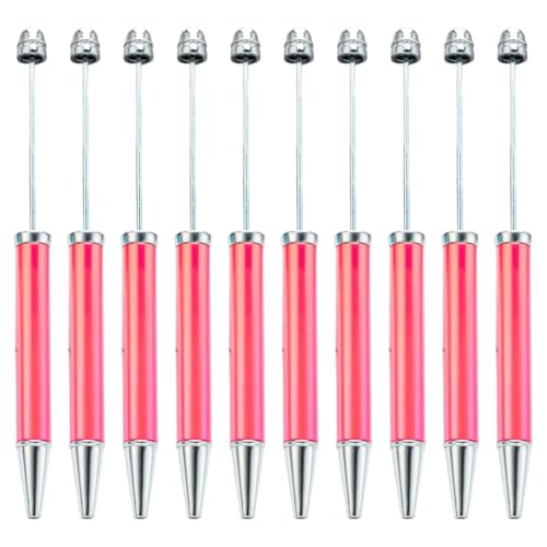 YUGSHNKFC Kugelschreiber, 10 Stück, 1,0 mm, mehrfarbig, Perlenstift, Schreibwarenstift für die Schule von YUGSHNKFC