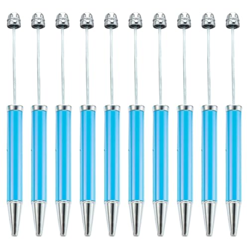 YUGSHNKFC Kugelschreiber, 10 Stück, 1,0 mm, mehrfarbig, Perlenstift, Schreibwarenstift für die Schule YUGSHNKFC Kugelschreiber, 10 Stück, 1,0 mm, mehrfarbig, Perlenstift, Schreibwarenstift für die Schule von YUGSHNKFC