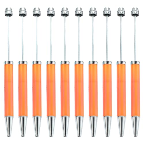 YUGSHNKFC Kugelschreiber, 10 Stück, 1,0 mm, mehrfarbig, Perlenstift, Schreibwarenstift für die Schule von YUGSHNKFC