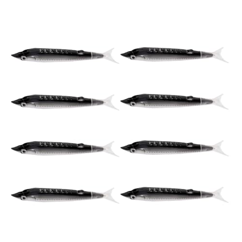 YUGSHNKFC Kugelschreiber in Fischform, lustiger Kugelschreiber, 0,7 mm, reibungsloses Schreiben für Kinder, Studenten, Belohnung, Strumpffüller, 8 Stück YUGSHNKFC Kugelschreiber in Fischform, lustiger Kugelschreiber, 0,7 mm, reibungsloses Schreiben für Kinder, Studenten, Belohnung, Strumpffüller, 8 Stück von YUGSHNKFC
