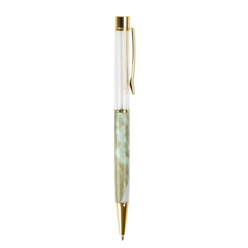 YUGSHNKFC Kugelschreiber mit Metallstift, Clip, glattes Schreiben, für Frauen, Mädchen, Studenten, 6 Stück von YUGSHNKFC