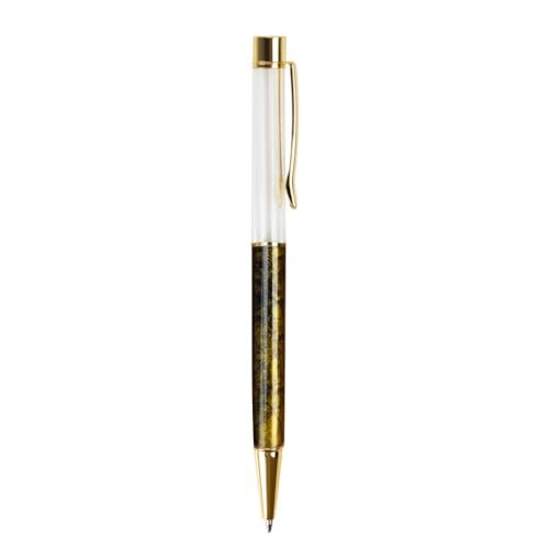 YUGSHNKFC Kugelschreiber mit Metallstift, Clip, glattes Schreiben, für Frauen, Mädchen, Studenten, 6 Stück von YUGSHNKFC