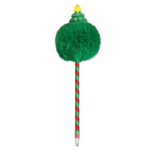 YUGSHNKFC Kugelschreiber mit Weihnachtsmotiven, lustig, für Jungen, Mädchen, Studenten, Klasse, Belohnung, Strumpffüller, 4 Stück von YUGSHNKFC