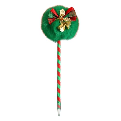 YUGSHNKFC Kugelschreiber mit Weihnachtsmotiven, lustig, für Jungen, Mädchen, Studenten, Klasse, Belohnung, Strumpffüller, 4 Stück von YUGSHNKFC