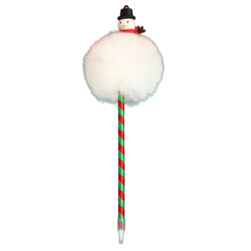 YUGSHNKFC Kugelschreiber mit Weihnachtsmotiven, lustig, für Jungen, Mädchen, Studenten, Klasse, Belohnung, Strumpffüller, 4 Stück von YUGSHNKFC