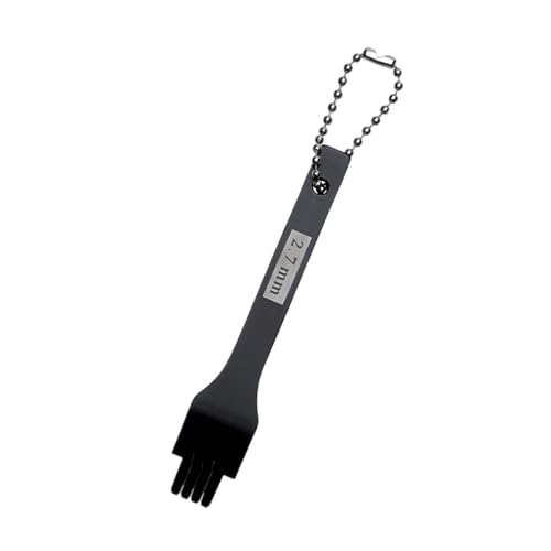 YUGSHNKFC Leder-Bastelwerkzeug, Leder-Stanzer, 2,7 mm, Lederhandwerk, Lochstanzer, 1/2/4/6 Zinken, Schnürung, Nähwerkzeug YUGSHNKFC Leder-Bastelwerkzeug, Leder-Stanzer, 2,7 mm, Lederhandwerk, Lochstanzer, 1/2/4/6 Zinken, Schnürung, Nähwerkzeug von YUGSHNKFC