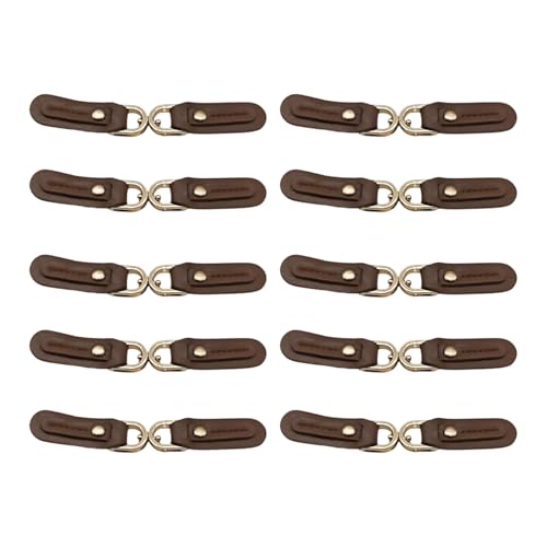 YUGSHNKFC Leder-Knebelknöpfe, zum Aufnähen, für Strickwaren, Jacken, Windjacken, Mäntel, Kleidung, Nähen, Handwerk, 10 Stück von YUGSHNKFC