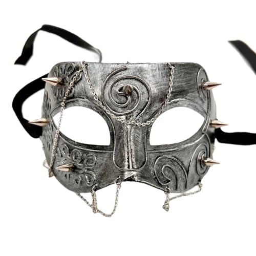 YUGSHNKFC Maskerade Half Face Party Sterevunk Karneval Venezianer Abschlussball für Halloween Cosplay von YUGSHNKFC