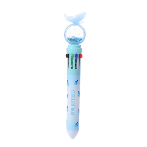YUGSHNKFC Mehrfarbiger Kugelschreiber, 10 Farb-in-1-Kugelschreiber, 0,5 mm, zum Schreiben, Farbcodierung, Journaling, Büro, Schreibzubehör YUGSHNKFC Mehrfarbiger Kugelschreiber, 10 Farb-in-1-Kugelschreiber, 0,5 mm, zum Schreiben, Farbcodierung, Journaling, Büro, Schreibzubehör von YUGSHNKFC