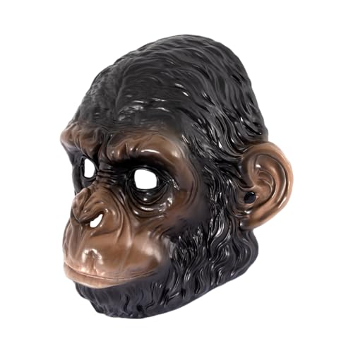 YUGSHNKFC Monkey Face Black Myth Themed Full Face Halloween Party Kostüm Zubehör für Männer Frauen Maskerade Cosplay Lustiger Affe YUGSHNKFC Monkey Face Black Myth Themed Full Face Halloween Party Kostüm Zubehör für Männer Frauen Maskerade Cosplay Lustiger Affe von YUGSHNKFC