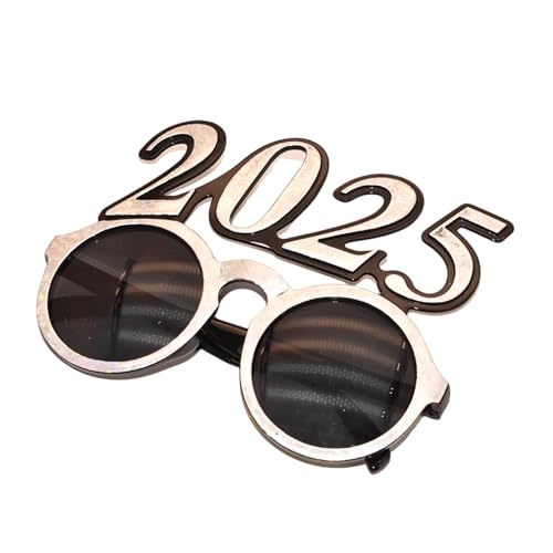 YUGSHNKFC Neue Jahr Brille 2025 Glitzernde Brille Foto Requisiten für Teenager Erwachsene Neujahr Party Feier Foto Requisiten YUGSHNKFC Neue Jahr Brille 2025 Glitzernde Brille Foto Requisiten für Teenager Erwachsene Neujahr Party Feier Foto Requisiten von YUGSHNKFC