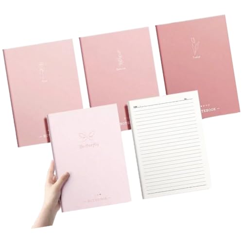YUGSHNKFC Notizbücher mit Softcover, 80 Seiten, breit liniert, 17,8 x 25,4 cm, College-Notizblöcke für Büro, Schule, 4 Stück YUGSHNKFC Notizbücher mit Softcover, 80 Seiten, breit liniert, 17,8 x 25,4 cm, College-Notizblöcke für Büro, Schule, 4 Stück von YUGSHNKFC