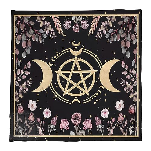 YUGSHNKFC Quadratisches Flanell Tarot Tuch Brettspiel Pad Astrologische Orakel Pad Tischdecke Kartenmatte Wahrsagerei Tischdecke YUGSHNKFC Quadratisches Flanell Tarot Tuch Brettspiel Pad Astrologische Orakel Pad Tischdecke Kartenmatte Wahrsagerei Tischdecke von YUGSHNKFC