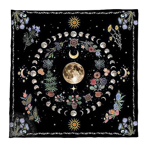 YUGSHNKFC Quadratisches Flanell Tarot Tuch Brettspiel Pad Astrologische Orakel Pad Tischdecke Kartenmatte Wahrsagerei Tischdecke YUGSHNKFC Quadratisches Flanell Tarot Tuch Brettspiel Pad Astrologische Orakel Pad Tischdecke Kartenmatte Wahrsagerei Tischdecke von YUGSHNKFC