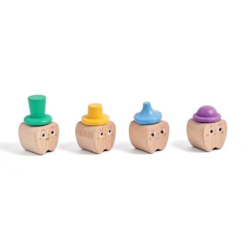 YUGSHNKFC Säugling Zahnhalter Set Holzlaubzähne Lagerlösung Organsier Box Für Sichere Und Gut Organisierte Babyzähne von YUGSHNKFC