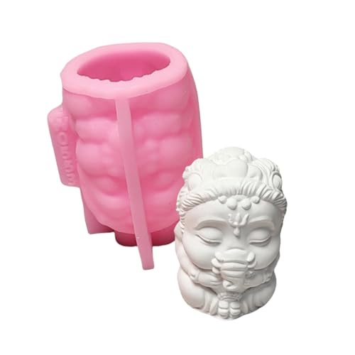 YUGSHNKFC Silikonformen mit tanzenden Löwen, für Epoxidharz, Seife, Schokolade, Fondant, Süßigkeiten, Gips-Silikonformen von YUGSHNKFC