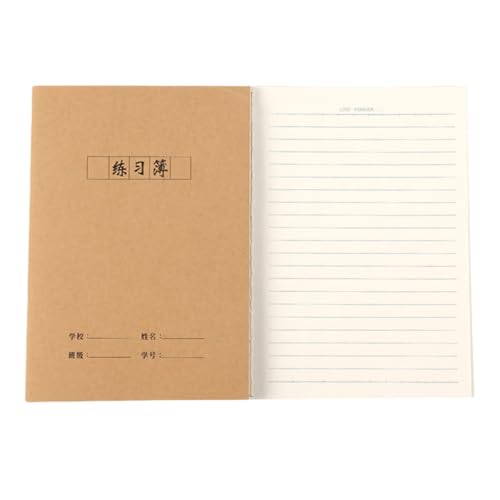 YUGSHNKFC Softcover-Notizbuch, 72 Seiten, kariert, liniert oder unliniert, Übungs-Notizblöcke für Büro, Schule, 140 x 200 mm YUGSHNKFC Softcover-Notizbuch, 72 Seiten, kariert, liniert oder unliniert, Übungs-Notizblöcke für Büro, Schule, 140 x 200 mm von YUGSHNKFC