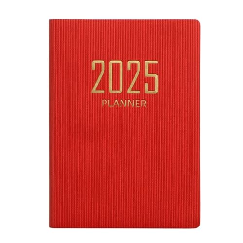 YUGSHNKFC Terminplaner 2025 A 7 Wochen- & Tagesplaner Journaling Notizbücher 365 Tage Effizienz Notizblöcke Tagebuch Planer von YUGSHNKFC