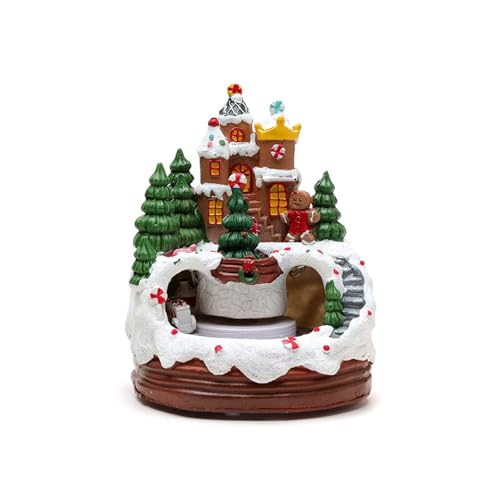 YUGSHNKFC Weihnachtsspielzeug Spieluhr, beleuchtete Weihnachtskabine, Spieluhr mit Zug, für Männer, Frauen, Kinder YUGSHNKFC Weihnachtsspielzeug Spieluhr, beleuchtete Weihnachtskabine, Spieluhr mit Zug, für Männer, Frauen, Kinder von YUGSHNKFC