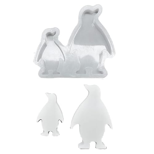 Pinguin-Bär-Halter, Form zum Basteln, Teelichthalter, Dekoration, Gips, Ornament, Epoxidharz, Guss, Ornament-Form von YUHANGCIYE