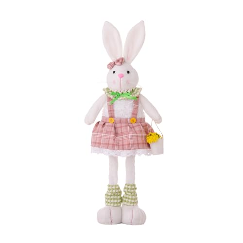 YUHANGCIYE Bunte Hasen-Spielzeug-Figur für Frühlingspartys, Feiern, warme Berührungen, Plüsch-Spielzeug YUHANGCIYE Bunte Hasen-Spielzeug-Figur für Frühlingspartys, Feiern, warme Berührungen, Plüsch-Spielzeug von YUHANGCIYE