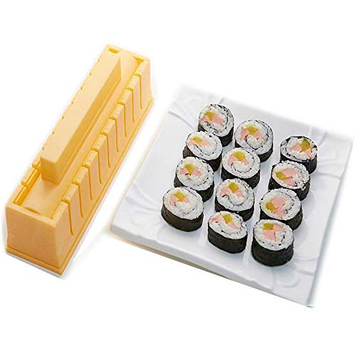 YUHE Sushi-Maker, Sushi-Formen-Set zum Selbermachen, einfaches Sushi-Set, Premium-Edition (runde Form) von YUHE