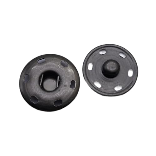 YUHGFD 100Sets Drücken Sie Stifteknöpfe, rostsichere Metallschnappfäden, sichere Befestigungsknöpfe für das Nähen von Projekten, Handtaschen -Handwerk YUHGFD 100Sets Drücken Sie Stifteknöpfe, rostsichere Metallschnappfäden, sichere Befestigungsknöpfe für das Nähen von Projekten, Handtaschen -Handwerk von YUHGFD