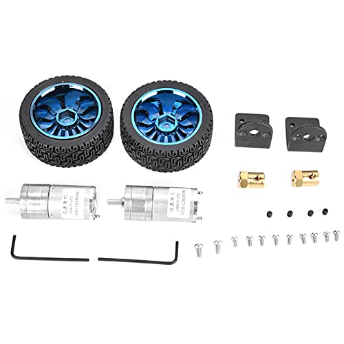 2 PCs/Set DC 6V 280 U/min 25GA370 DC -Getriebe 4mm Welle mit Montagehalterung 65 -mm -Radkits 2 PCs/Set DC 6V 280 U/min 25GA370 DC -Getriebe 4mm Welle mit Montagehalterung 65 -mm -Radkits von YUKOFE