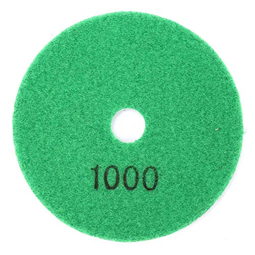 4 -Zoll -Runde Diamant Polishing Pad Granit Marmor Scheibenscheibe Wet -Polither -Werkzeug (1000 Grit) von YUKOFE
