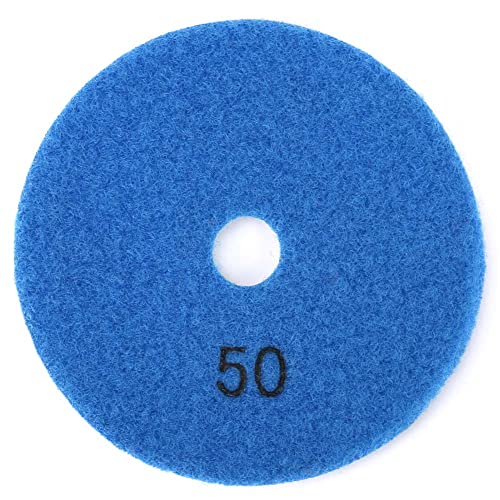 4 -Zoll -Runde Diamant Polishing Pad Granit Marmor Scheibenscheibe Wet -Polither -Werkzeug (50th) von YUKOFE