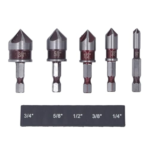 Countersink -Bohrer Bit Set Effizientes Schneiden von Holzbearbeitungswerkzeugen von YUKOFE