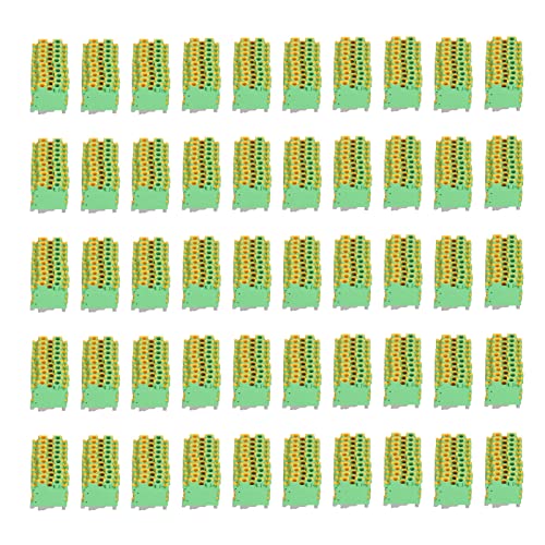 DIN RAIL MONTER Klemme Erdungsanschlüsse Block 50pcs reines Kupferkit Zinnplattierte elektrische Anschlüsse USLKG -6 2 Kanal DIN RAIL MONTER Klemme Erdungsanschlüsse Block 50pcs reines Kupferkit Zinnplattierte elektrische Anschlüsse USLKG -6 2 Kanal von YUKOFE