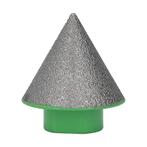 Diamant -Schrägschloss bitmächtiges 60 ° Basiswinkelfräsen zum Polieren der Keramik polieren (38mm) von YUKOFE