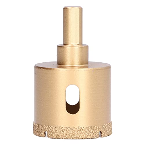 Diamantbohrer Bit beschichtetes gefälschter Kernlochsäge -Schneiderglasfliesen Granit Marmor Porzellan 35 mm Stanztiefe dreieckige Griffspeicherbox (40mm) von YUKOFE
