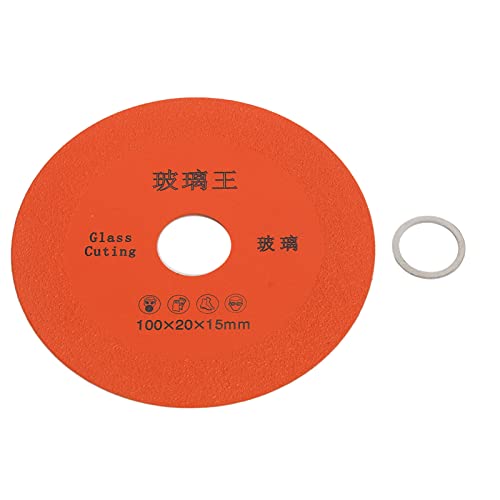 Diamantglas Schneidscheibe Effizienter Carbidsägen Blatt für Keramikfliesenkristallflaschenschleife (Orange) von YUKOFE