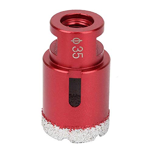 Diamond Drilling Bit Professional Vacuum Broed Broad, starke Blendenleistung für Winkelschleifer (35 mm) von YUKOFE