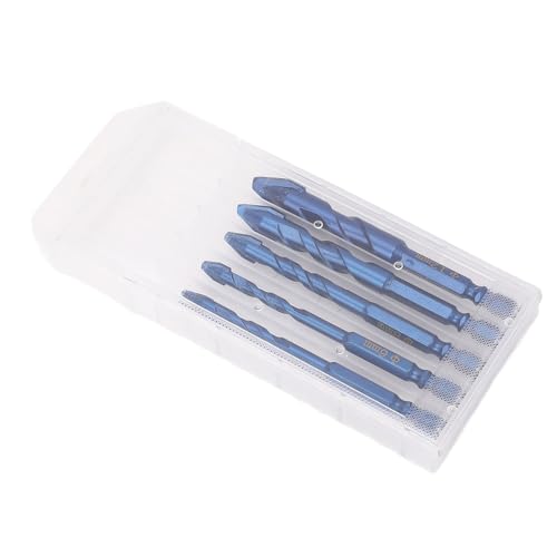 Krummen Kopf exzentrischer Bohrer Hochfestigkeit Twist Bit Set Wolfram Stahl M35 Mauerwerk Beton von YUKOFE