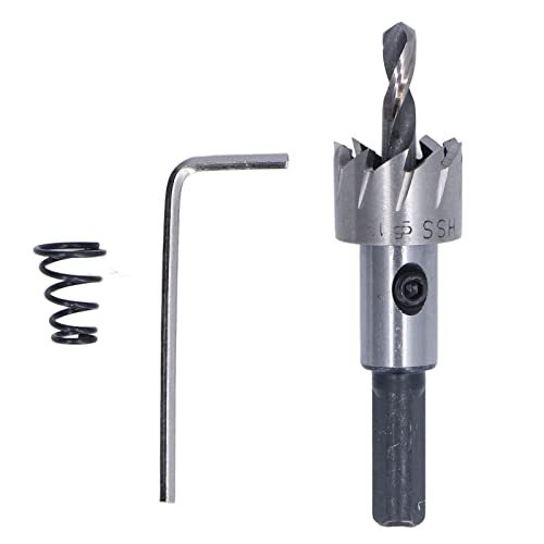 Lochöffner Bohrmaschine Bit Hochgeschwindiger Stahl 3 Flöte fließend Bohrsägen Sägen mit Sechskantschlüssel für Steinfliesen Marmor Lochöffner Bohrmaschine Bit Hochgeschwindiger Stahl 3 Flöte fließend Bohrsägen Sägen mit Sechskantschlüssel für Steinfliesen Marmor von YUKOFE