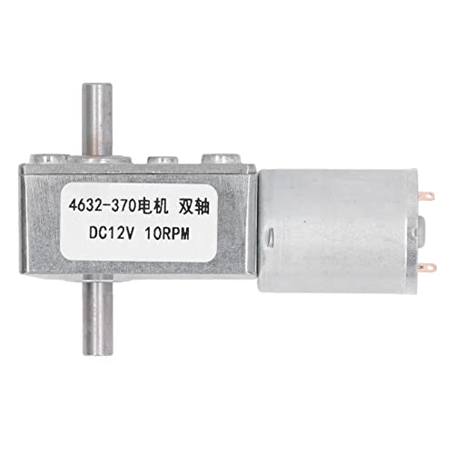 Turbo -Getriebemotor 2 Welle High Torsion Micro Getriebe DC12V Elektrische Werkzeuge (10RPM) von YUKOFE