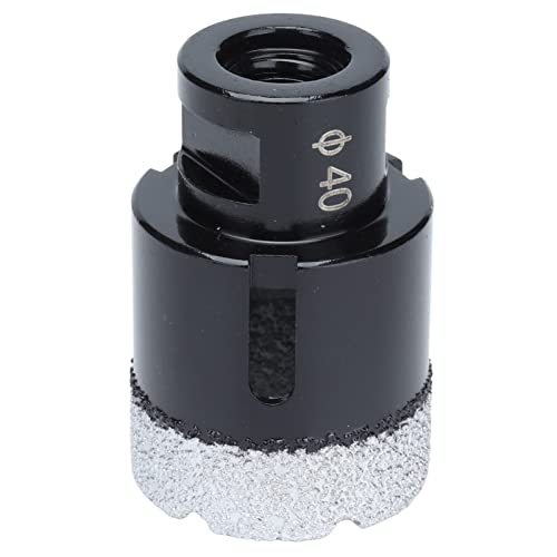 Vakuum geförderte Diamantbohrer -Kern -Bits Bohrloch Sägeeröffner Marble M14 Black 40 mm von YUKOFE