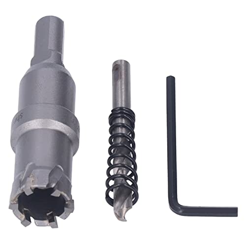 Wolfram -Carbid -Zähneloch Sägeschneider industrieller Opener Bohrmaschine Bit dickes Metall (20mm) von YUKOFE