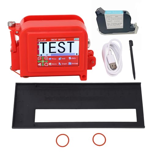 YUKOFE Handheld -Tintenstrahldrucker tragbare Codierungsmaschine für Textsymbole QR -Codes auf verschiedenen Materialien YUKOFE Handheld -Tintenstrahldrucker tragbare Codierungsmaschine für Textsymbole QR -Codes auf verschiedenen Materialien von YUKOFE