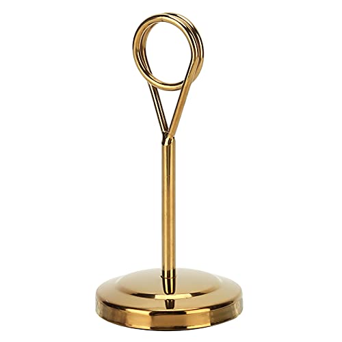 Edelstahl Langlebige Leichte Tisch nummer Halter Bild Clip für Hotel Restaurant (10.5cm) von YULEESIYIP
