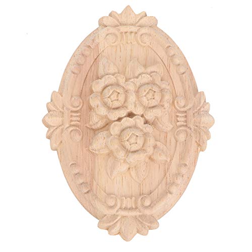 Holzschnitzäurebereich Möbelation für Home Hotel Cabinet Door Fenster (Model A: 13 * 9cm) von YULEESIYIP
