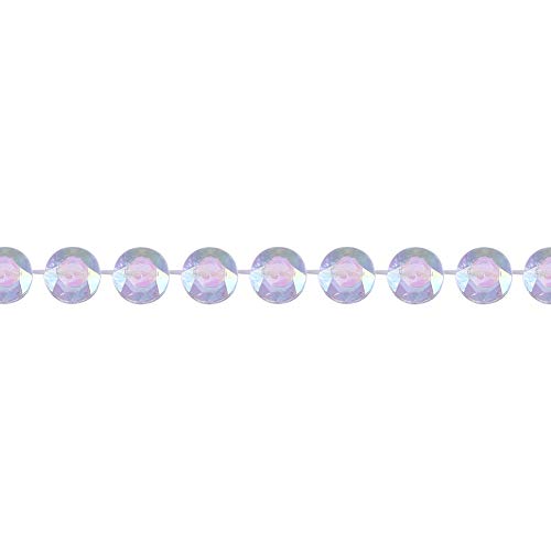 Kristall wie Acrylperlen Vorhang Hochzeitsfeier DIY Craft 10m (AB Color) von YULEESIYIP