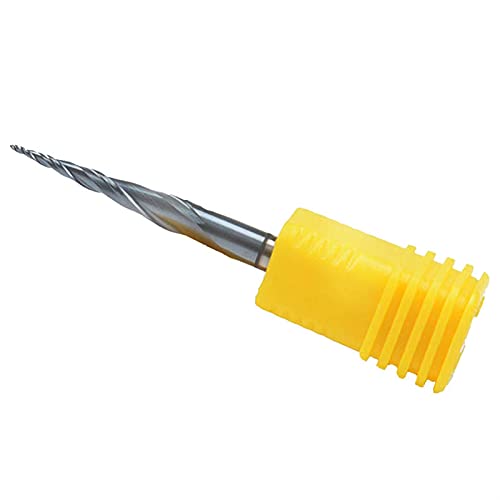 YULIXIA Dauerhaft HRC60 CNC-Wolfram-Hartmetall-Endfräser 6mm 8mm Schaft 2 Rillen-Ballnose-Kopf-Spiral-Fräser-Schneider-Gravur-Werkzeug (Dimensions : Q00720) von YULIXIA